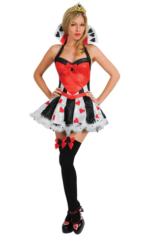 Womens Queen of Hearts Costume